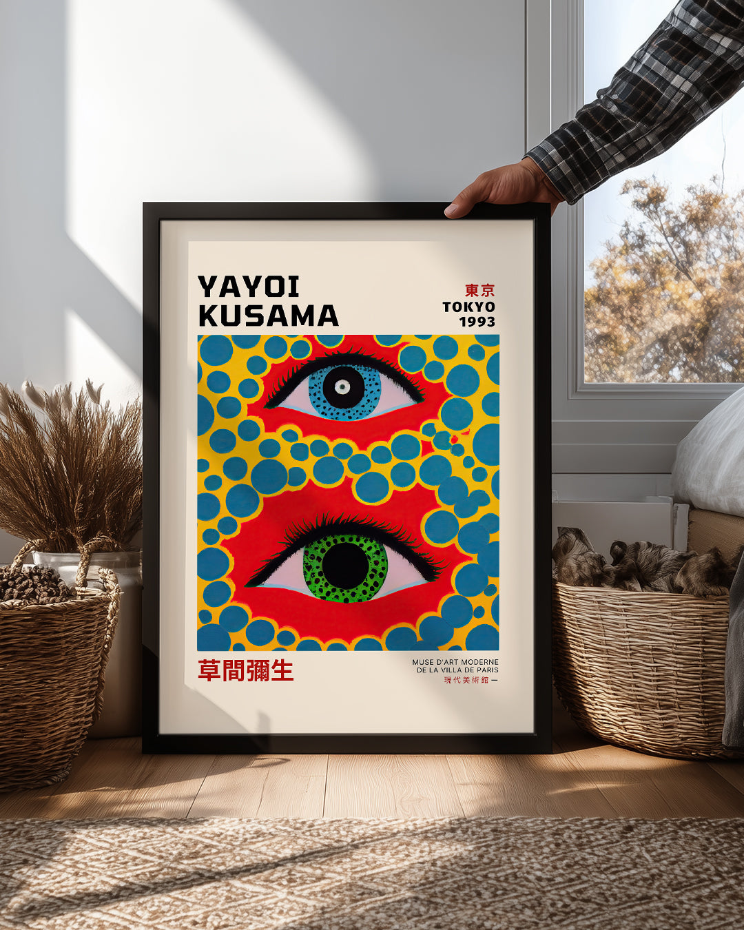 Kusama Eyes Poster Tablosu