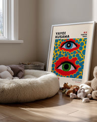 Kusama Eyes Poster Tablosu