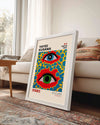Kusama Eyes Poster Tablosu