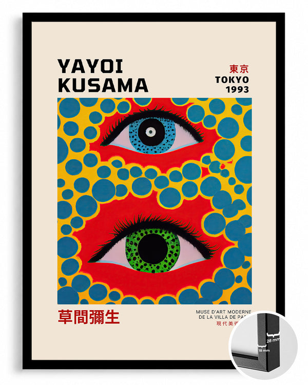 Kusama Eyes Poster Tablosu