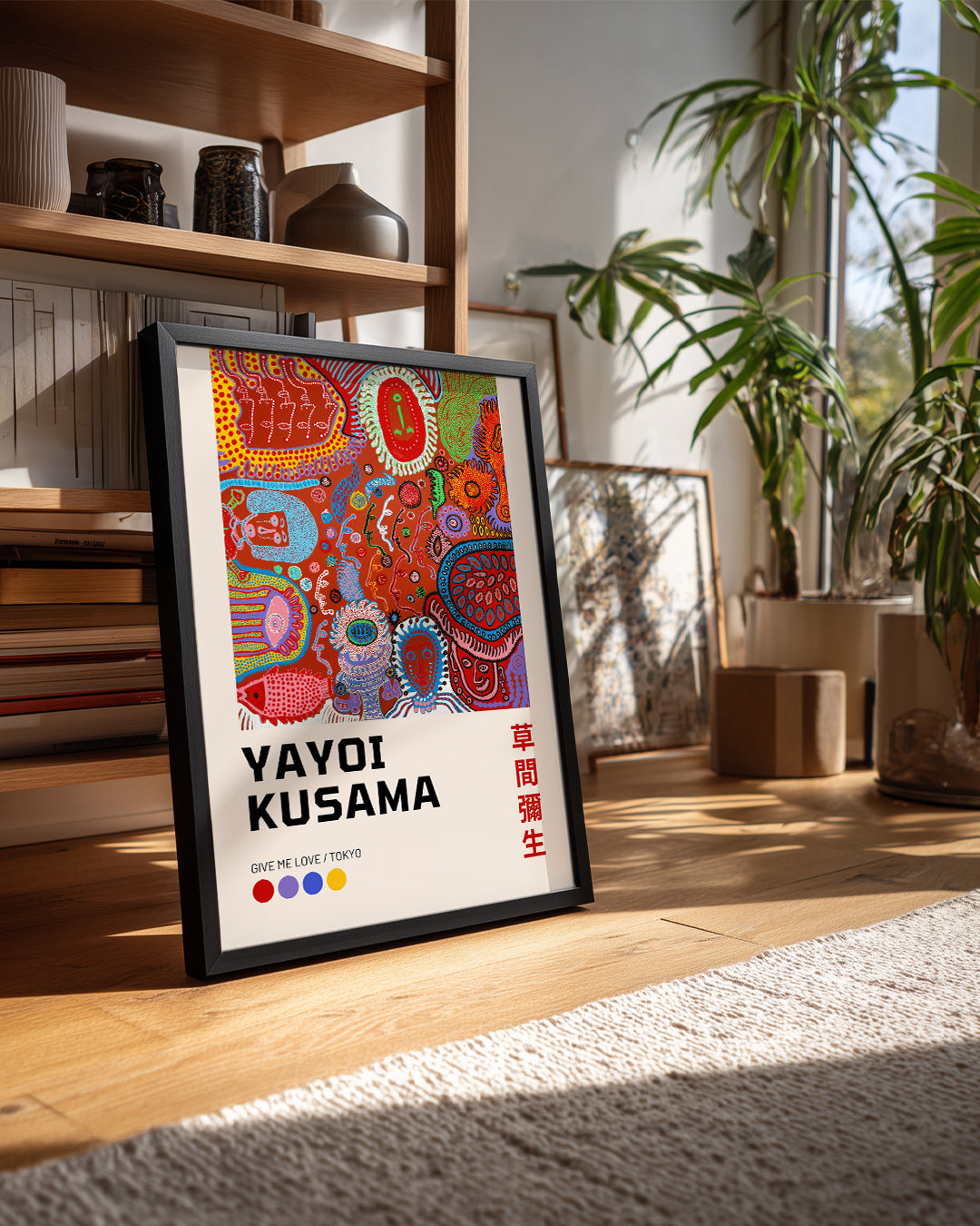 Kusama Pop Poster Tablosu