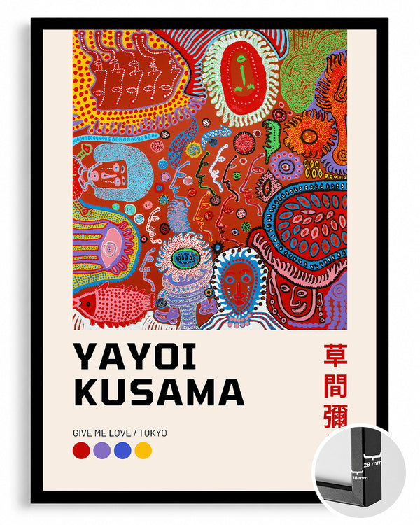 Kusama Pop Poster Tablosu
