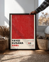 Kusama Red Poster Tablosu