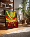 Kutlama Anı - Afrika Sanatı Poster Tablosu