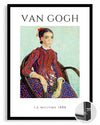 La Mousme - Vincent van Gogh - 1888 Poster Tablosu