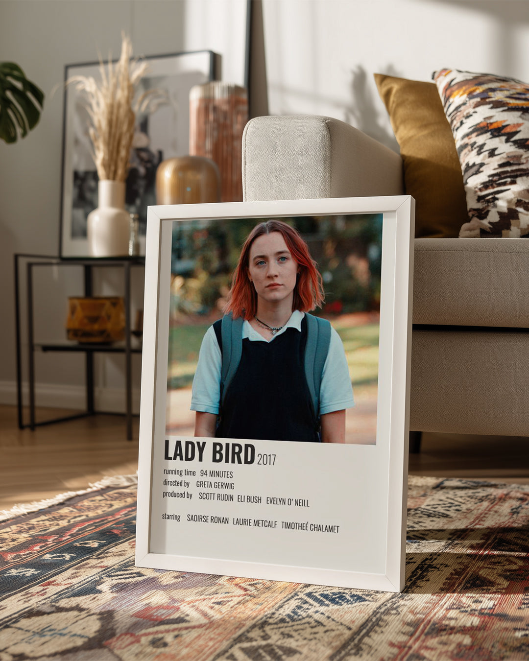 Lady Bird Poster Tablosu