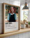 Lady Bird Poster Tablosu