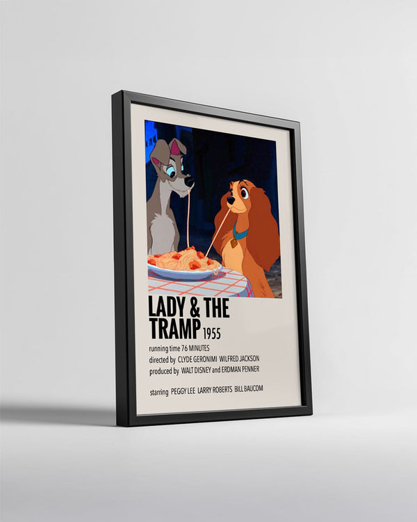 Lady The Tramp Poster Tablosu