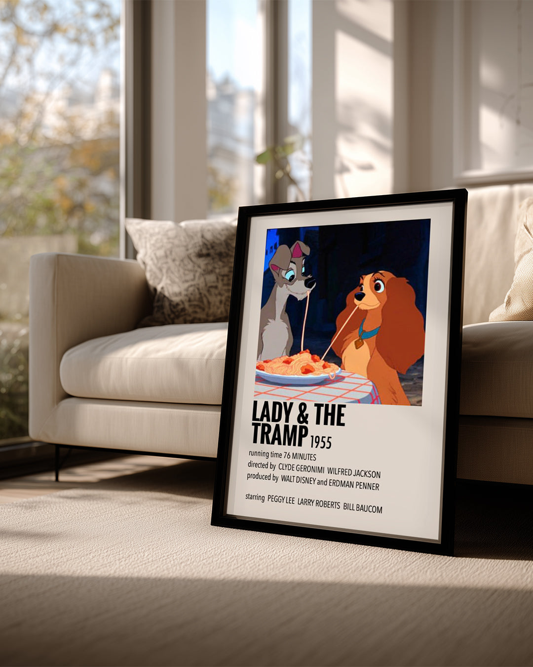 Lady The Tramp Poster Tablosu