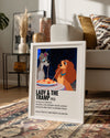 Lady The Tramp Poster Tablosu
