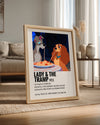 Lady The Tramp Poster Tablosu