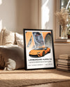 Lamborghini Huracan Poster Tablosu