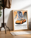 Lamborghini Huracan Poster Tablosu
