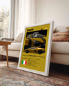 Lamborghini Revuelto Poster Tablosu