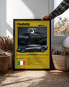 Lambroghini Pacchetto Poster Tablosu
