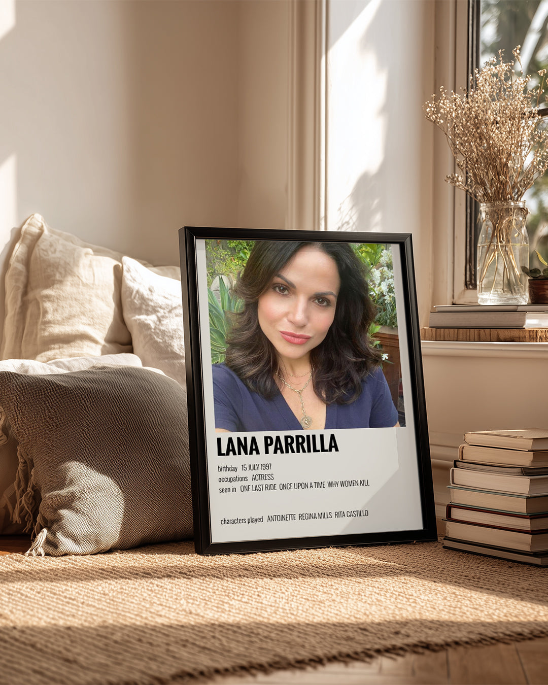 Lana Parrilla Poster Tablosu