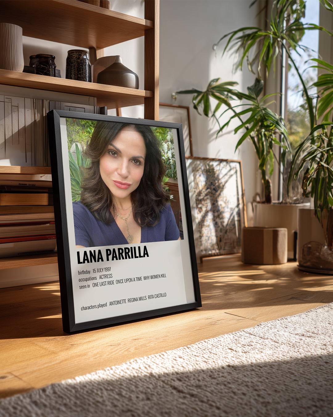 Lana Parrilla Poster Tablosu