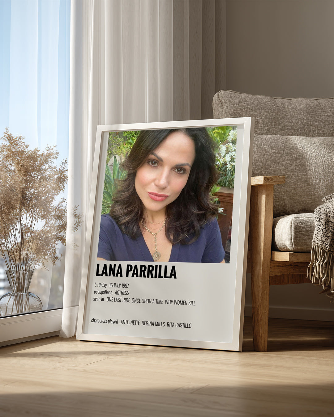 Lana Parrilla Poster Tablosu