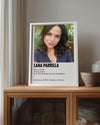 Lana Parrilla Poster Tablosu