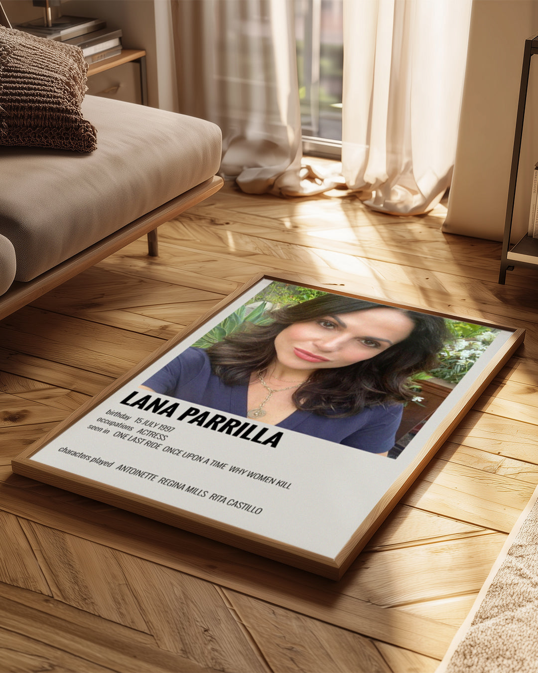 Lana Parrilla Poster Tablosu