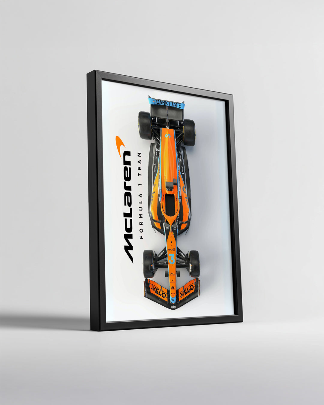 Lando Norris 4 McLaren Poster Tablosu