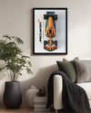 Lando Norris 4 McLaren Poster Tablosu