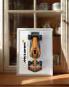 Lando Norris 4 McLaren Poster Tablosu