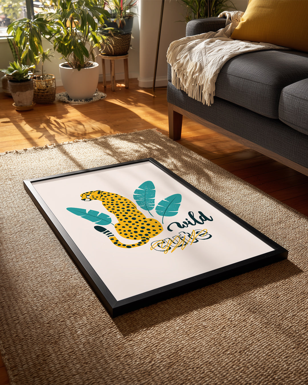 Langur - Sarı Benekler Poster Tablosu