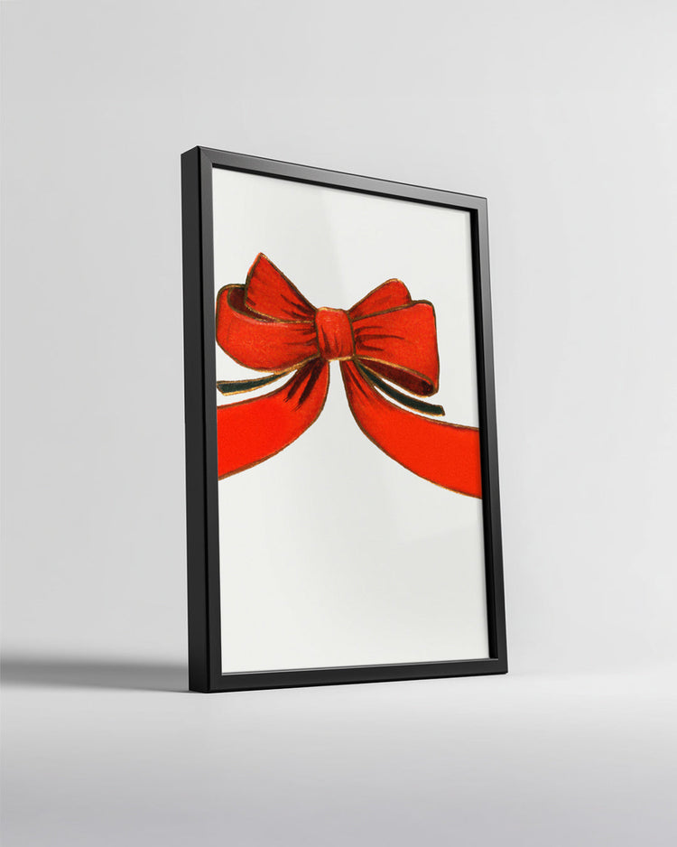 Lapland Reindeer Scene Poster Tablosu