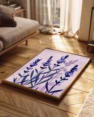 Lavande Pastel Poster Tablosu