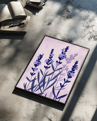 Lavande Pastel Poster Tablosu