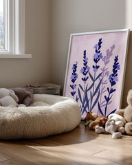 Lavande Pastel Poster Tablosu
