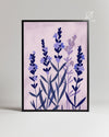 Lavande Pastel Poster Tablosu