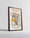 Les Déjeuners Dessins - Pablo Picasso Poster Tablosu