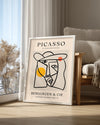 Les Déjeuners Dessins - Pablo Picasso Poster Tablosu