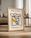 Les Déjeuners Dessins - Pablo Picasso Poster Tablosu
