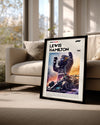 Lewis Hamilton 1985 Poster Tablosu