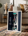 Lewis Hamilton 44 Mercedes Poster Tablosu