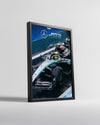Lewis Hamilton 44 Mercedes Petronas Poster Tablosu