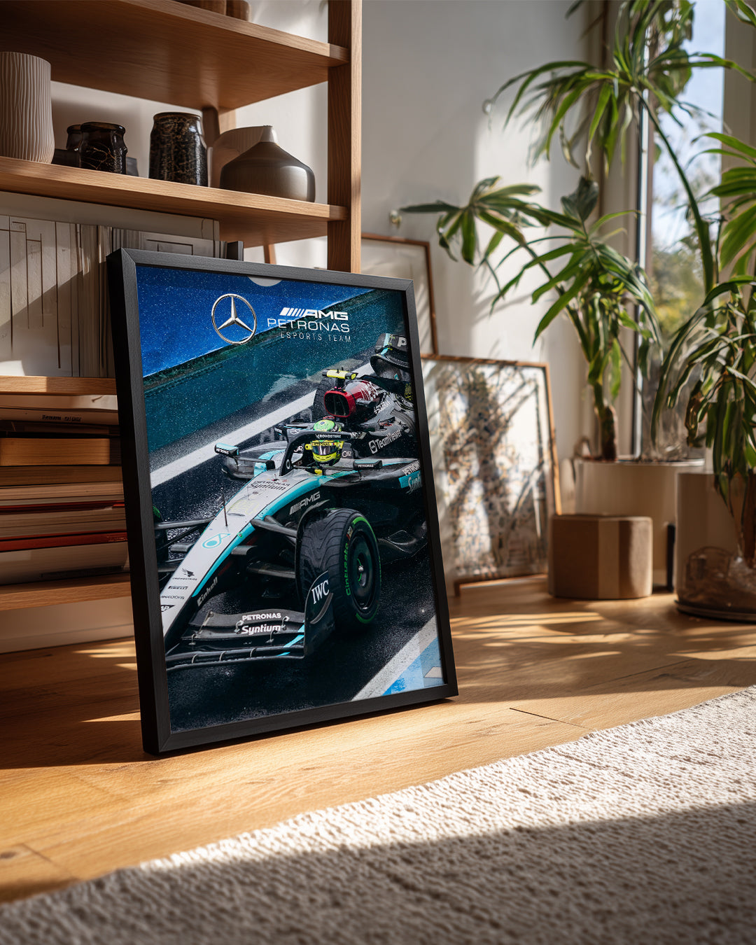 Lewis Hamilton 44 Mercedes Petronas Poster Tablosu