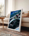 Lewis Hamilton 44 Mercedes Petronas Poster Tablosu
