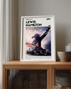 Lewis Hamilton Poster Tablosu
