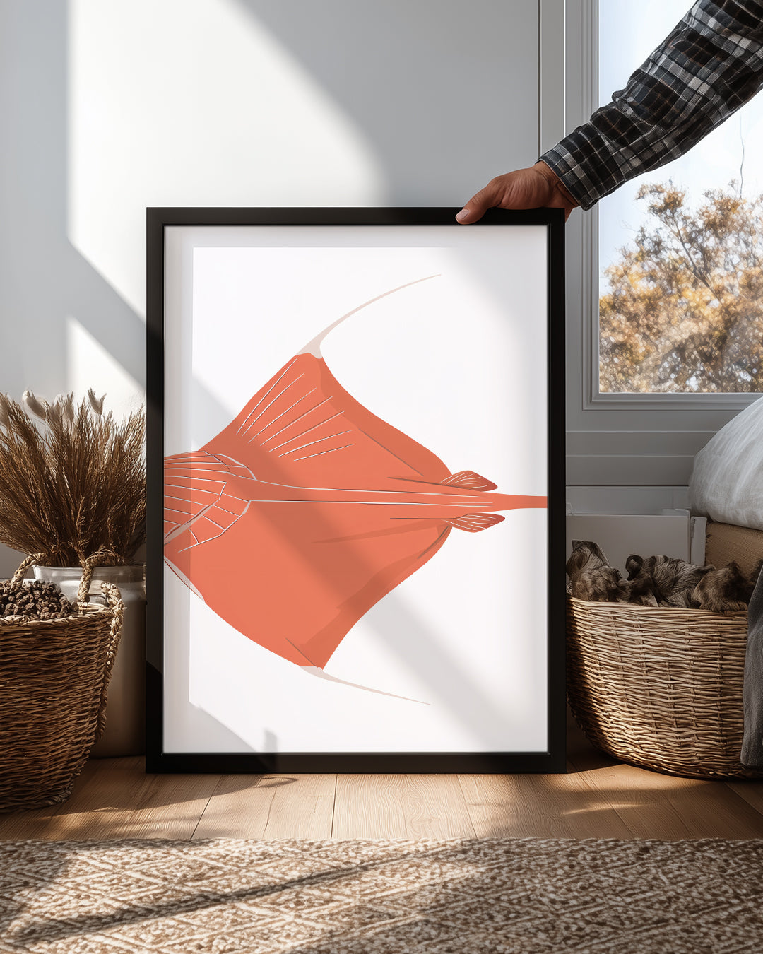 Leylek - Düşük Uçuşta Poster Tablosu