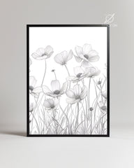 Ligne Fleurie Poster Tablosu