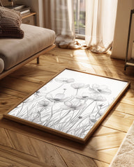 Ligne Fleurie Poster Tablosu