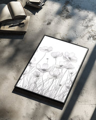 Ligne Fleurie Poster Tablosu