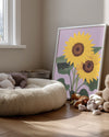 Lilas Champ Poster Tablosu