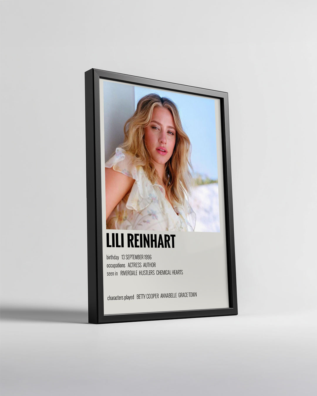 Lili Reinhart Poster Tablosu