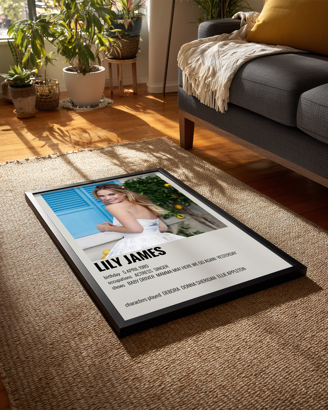 Lily James Poster Tablosu