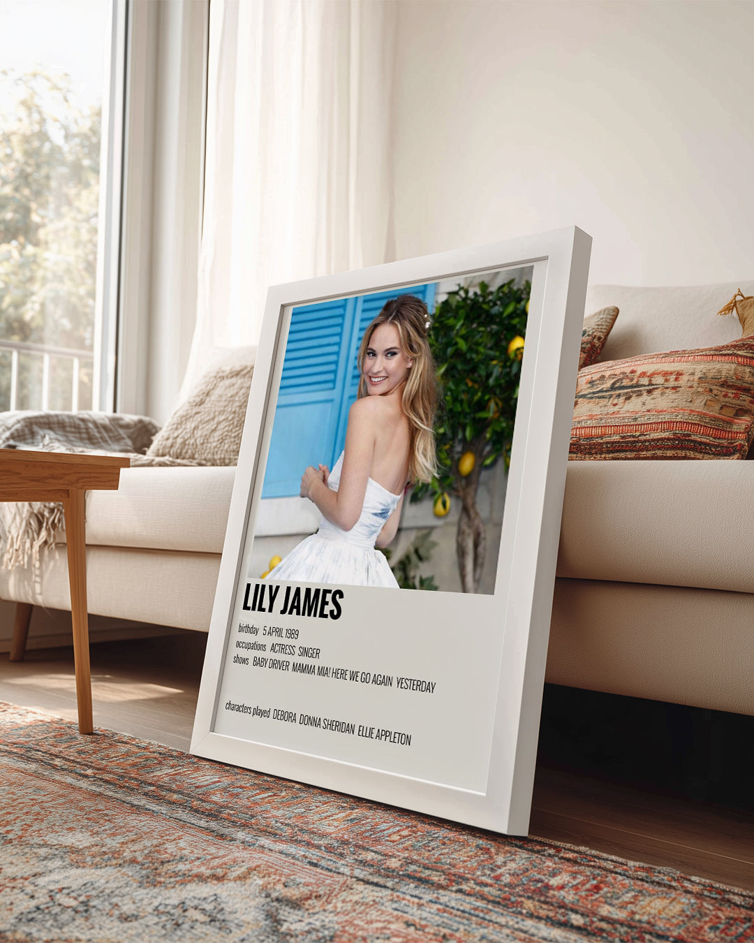 Lily James Poster Tablosu